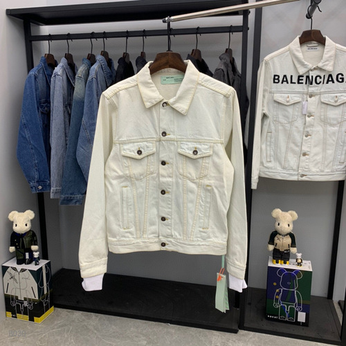 Off White Jeans Jacket Unisex ID:202009c381